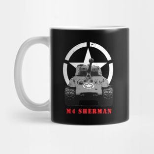 World War II M4 Sherman Tank Mug